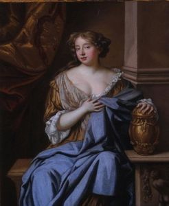 portrait of the King's mistress, the actress Moll Davis