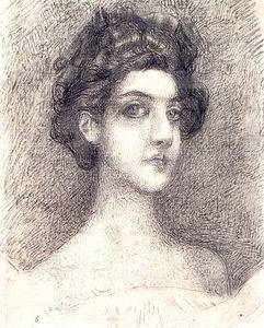 Portrait of Nadezhda Zabela-Vrubel 1