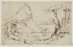 Sketch for an Allegorical or Architectural Fantasy
