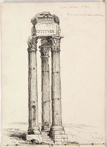 Temple of Vespasian, Called the Temple of Jupiter Tonans