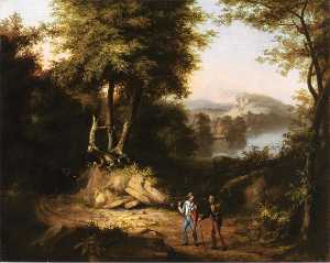 Hunters in a Landscape