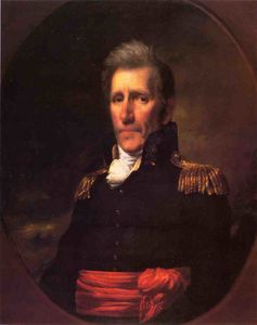El mayor general Andrew Jackson
