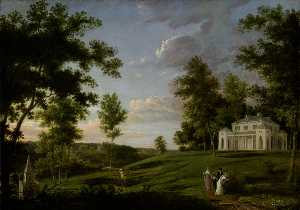 Southeast View of Sedgeley Park, the Country Seat of James Cowles Fisher, Esq.