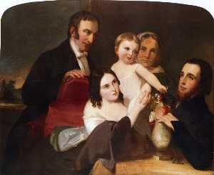 el alexander familia grupo retrato