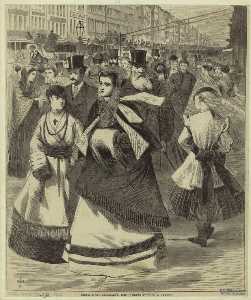 Broadway , Februar , 1868
