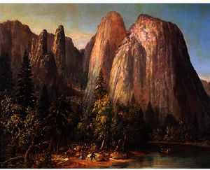 Spires de Júpiter el valle de Yosemite