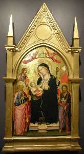 Madonna con la Bambino, San Giovanni Evangelista, San Jacopo e San Nicola di Bari