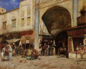 Un mercato orientale