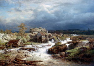 Ancien moulin à eau sur Wildbach