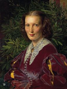 Portrait of Hannah Louisa, Mrs William Clabburn 1