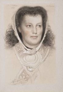 Portrait of Hannah Louisa, Mrs William Clabburn