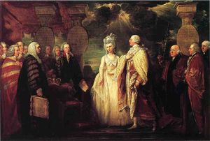 His Majesty George III Resuming Power