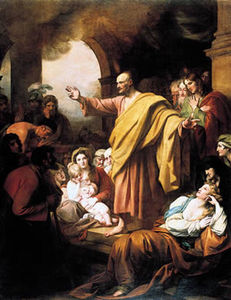 Saint Peter Preaching at Pentecost