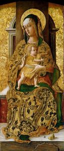 Madonna Enthroned with Child
