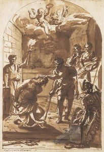 The martyrdom of Saint John the Baptist