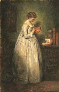 Jeune fille lisant