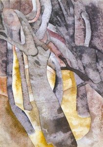 charles demuth - albero forme 1916 - Approssimativo . . .