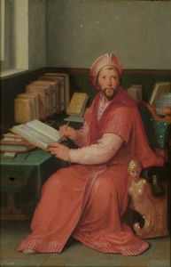 A Scholar in his Study
