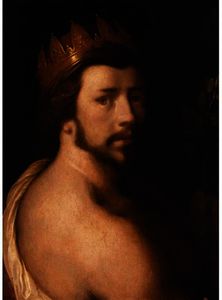 Portrait d un homme que  Apollon