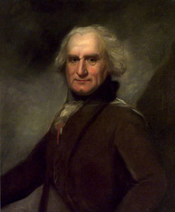 admiral alexander Kapuze , 1727-1814 , 1st Vicomte Bridport ( skizze )