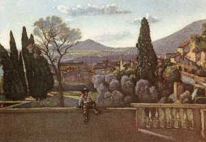 View of Tivoli (after Corot)