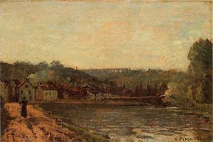 Die Ufer der Seine bei Bougival