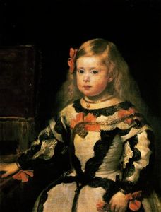 La infanta maría Margherita , hija de felipe DISPOSITIVO DI VENIPUNZIONE , rey de españa