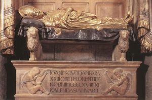 Monumento fúnebre de Juan XXIII (detalle 1)