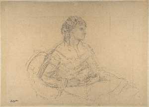 Study for Mme Théodore Gobillard (née Yves Morisot)