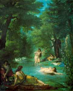Femmes au bain turques