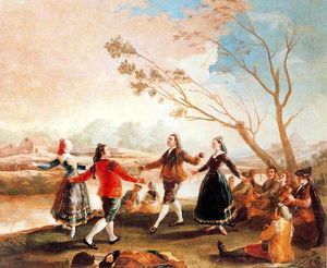 Dance on the banks of the Manzanares