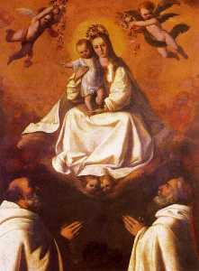 Ла Virgen де-ла- Мерсед у дос mercedarios
