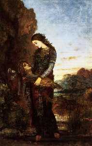 オルフェウスの頭を運ぶ若いトラキア人女性