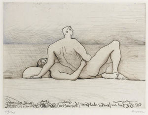 Reclining Figures; Man and Woman I
