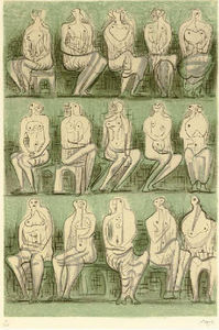 Seated Figures 2