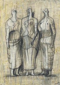 tre in piedi figure 1949