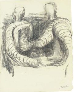 Deux Seated Figures