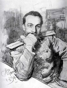 Portrait d Aleksandr Zhirkevich