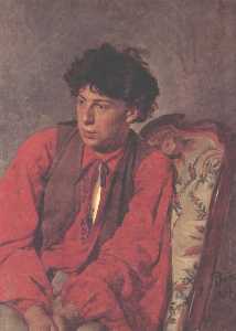 Portrait of V. E. Repin, the Artist's brother