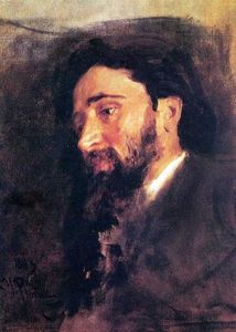 porträt von v . M . Garshin