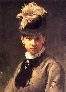 Portrait of Vera Repina, the Artist's Wife