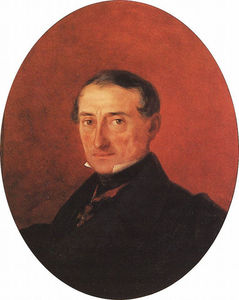 Portrait of A I Kaznacheev