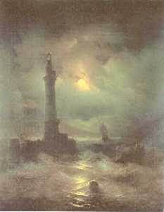 маяк самого  Неаполь
