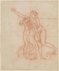 Study for the Wife and Daughters of Brutus