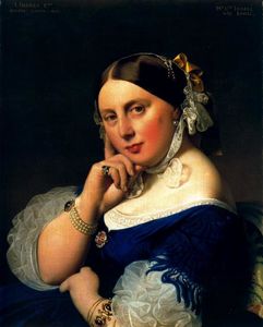 Portrait of Delphine Ingres, née Ramel