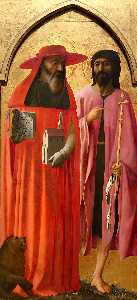 St Jerome and St John the Baptist