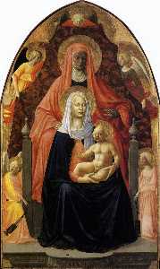 The Madonna and Child with Saint Anne