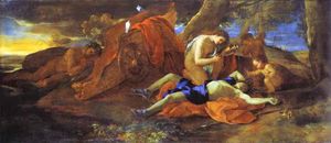 Venus Lamenting over Adonis