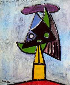 Head of a woman (Olga Picasso)