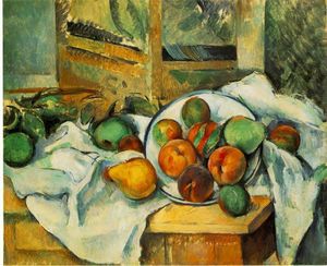 mesa guardanapo  e  fruto
